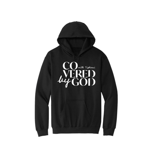 Black Covered by God Hoodie