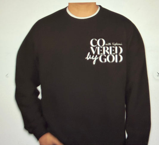 BLACK CREW NECK