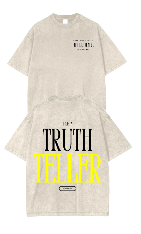 Tan "MILLIONS 2025" T-Shirt